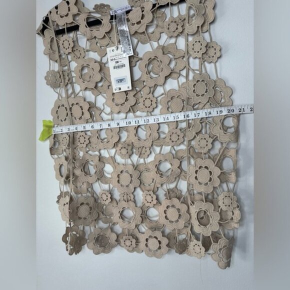 ZARA Crochet Top – XS/S – Oversized Fit – NWT - Picture 7 of 9